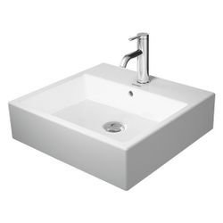 Duravit Vero Air Aufsatzbecken 500mm, Weiß Hochglanz, WonderGliss, Rechteckig, mit... DURAVIT-23525000701 4053424188898 (Abb. 1)