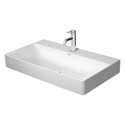 Duravit DuraSquare Waschtisch 470x800x145mm, DuraCeram, Weiß Hochglanz, Rechteckig,... DURAVIT-2353800079 4053424502779 (Abb. 1)