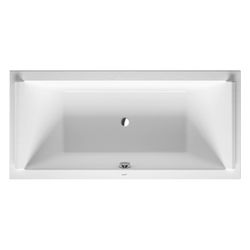 Duravit Starck Wannen Badewanne 480x900x1900mm, 241l, Weiß glänzend, Rechtecki... DURAVIT-700340000000000 4021534894732 (Abb. 1)