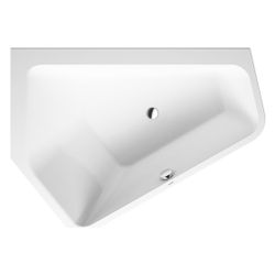 Duravit Paiova Badewanne 5 460x1300x1770mm, 205l, Weiß glänzend, Fünfeck, Ecke... DURAVIT-700390000000000 4021534992612 (Abb. 1)