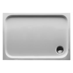 Duravit D-Code Duschwanne 700x1000x85mm, Rechteckig, Weiß glänzend, aus Sanitä... DURAVIT-720093000000000 4021534822681 (Abb. 1)