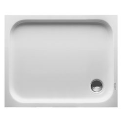 Duravit D-Code Duschwanne 800x1000x85mm, Rechteckig, Weiß, aus Sanitäracryl, A... DURAVIT-720106000000000 4021534824142 (Abb. 1)