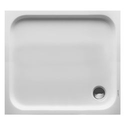 Duravit D-Code Duschwanne 900x1000x85mm, Rechteckig, Weiß glänzend, aus Sanitä... DURAVIT-720107000000000 4021534824180 (Abb. 1)