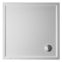 Duravit Starck Slimline Duschwanne 800x800x45mm, Quadratisch, Weiß, aus Sanitä... DURAVIT-720114000000000 4021534887413 (Abb. 1)