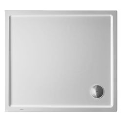 Duravit Starck Slimline Duschwanne 900x1000x50mm, Rechteckig, Weiß glänzend, a... DURAVIT-720120000000000 4021534891441 (Abb. 1)