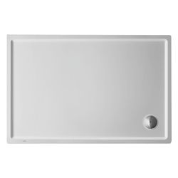 Duravit Starck Slimline Duschwanne 800x1200x55mm, Rechteckig, Weiß glänzend, a... DURAVIT-720121000000000 4021534891540 (Abb. 1)