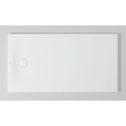 Duravit Tempano Duschwanne Halbeinbau Bodenbündig 800x1500x50mm, Quadratisch, ... DURAVIT-720205000000001 4053424893877 (Abb. 1)