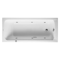 Duravit D-Code Whirlwanne Rechteckig, Einbau, 700x1600x420mm, Jet Project, 1 R... DURAVIT-760096000JP1000 4053424066073 (Abb. 1)
