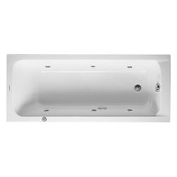 Duravit D-Code Whirlwanne Rechteckig, Einbau, 700x1700x420mm, Jet Project, 1 R... DURAVIT-760098000JP1000 4053424066097 (Abb. 1)