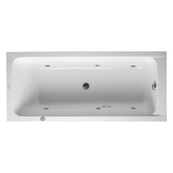 Duravit D-Code Whirlwanne Rechteckig, Einbau, 750x1700x420mm, Jet Project, 1 R... DURAVIT-760099000JP1000 4053424066103 (Abb. 1)
