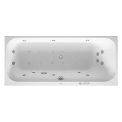 Duravit Happy D.2 Plus Whirlwanne rechteckig Einbau, 750x1700x480mm Combi-Syst... DURAVIT-760313000CE1000 4053424072081 (Abb. 1)