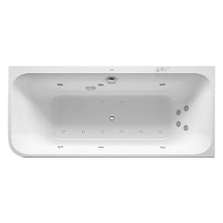 Duravit Happy D.2 Plus Whirlwanne rechteckig Ecke R, 800x1800x480mm Combi-Syst... DURAVIT-760450800CP1000 4053424736167 (Abb. 1)