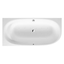 Duravit Cape Cod Whirlwanne Halbrund, Ecke L, 900x1900x510mm, Air-System, 1 Rü... DURAVIT-760362000AS0000 4053424453590 (Abb. 1)