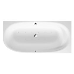 Duravit Cape Cod Whirlwanne Halbrund, Ecke R, 900x1900x510mm, Air-System, 1 Rü... DURAVIT-760363000AS0000 4053424453606 (Abb. 1)