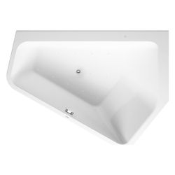 Duravit Paiova Whirlwanne 5 Fünfeck Einbau Ecke R 1300x1770x460mm Air-System 2... DURAVIT-760391000AS0000 4053424453743 (Abb. 1)