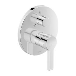Duravit B.2 Einhebel-Wannenmischer Unterputz, 2 Verbraucher, Chrom, Sicherungsk. ... DURAVIT-B25210018010 7612158495411 (Abb. 1)
