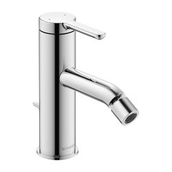 Duravit C.1 Einhebel-Bidetmischer, Chrom HG, Standmontage, Ausladung 121mm, Chrom... DURAVIT-C12400001010 7612158491451 (Abb. 1)