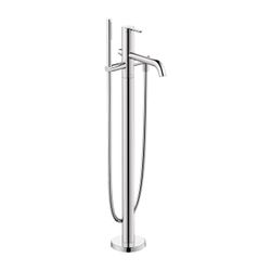 Duravit C.1 Einhebel-Wannenmischer bodenstehend, Chrom HG, Ausladung 201mm, Chrom... DURAVIT-C15250000010 7612158492168 (Abb. 1)