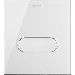 Duravit DuraSystem A1 Betätigungsplatte mechanisch für Urinal Aufgesetzt, Glas We... DURAVIT-WD5005012000 4053424507347 (Abb. 1)