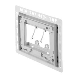 Duravit DuraSystem Einbaurahmen, Trockenbau, Montiert, flächenbündig, Weiß glänze... DURAVIT-WD6001011000 4053424507408 (Abb. 1)