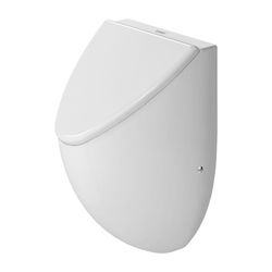 Duravit Urinal Deckel Universal 307x291x38mm, Weiß, Absenkautomatik, Chrom Scharnie... DURAVIT-0061390000 4053424056531 (Abb. 1)