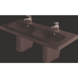 Duravit D-Code Halbsäule aus Keramik 268x245x305mm, Weiß Hochglanz, wandhäng., für ... DURAVIT-0857180000 4021534344152 (Abb. 1)