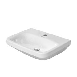 Duravit DuraStyle Handwaschbecken 335x450x115mm, Weiß Hochglanz, WonderGliss, Rech... DURAVIT-07084500001 4021534850943 (Abb. 1)