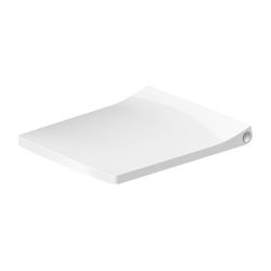 Duravit Design Classics WC-Sitz eckig Weiß Hochglanz, 371x63x433mm, mit Absenkautom... DURAVIT-0021290000 4053424682181 (Abb. 1)