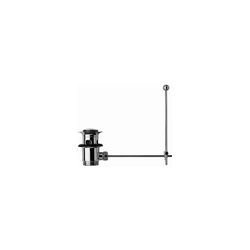 Duravit Kniehebelventil, Betätigung senkrecht, Chrom... DURAVIT-0050511000 4021534222658 (Abb. 1)