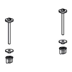 Duravit Befestigung für Spülkasten, 74125900... DURAVIT-0074125900 4021534291173 (Abb. 1)