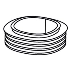 Duravit Lippendichtung für Kunststoff-Spülkasten, 0074171800/0074171700/0074172300... DURAVIT-1002340000 4021534348181 (Abb. 1)