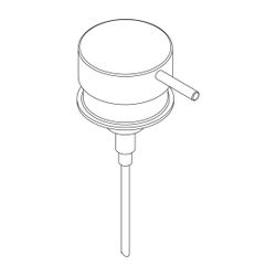 Duravit Starck T Ersatzteil Waschplatz Accessoires Pumpenkopf, 1004697000... DURAVIT-1004697000 4067116087208 (Abb. 1)