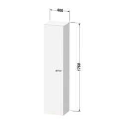 Duravit XBase Hochschrank, Dekor 358x400x1760mm Rechts, Natur Eiche Matt, 1 Tü... DURAVIT-XB0069030300000 4063382821256 (Abb. 1)