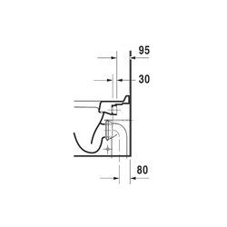 Duravit Starck 3 Stand WC 560x360x430mm, Weiß Hochglanz, 6l, Tiefspüler, geschlosse... DURAVIT-0124090000 4021534223792 (Abb. 1)