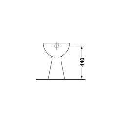 Duravit Design Classics Stand WC 505x360x490mm, Weiß Hochglanz, 6l, Flachspüler, ge... DURAVIT-0212010000 4021534066849 (Abb. 1)