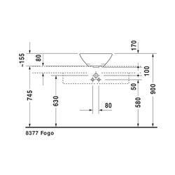 Duravit Design Classics Aufsatzbecken 420mm, Weiß Hochglanz, rund, ohne HLB, mit Üb... DURAVIT-0325420000 4021534075353 (Abb. 1)