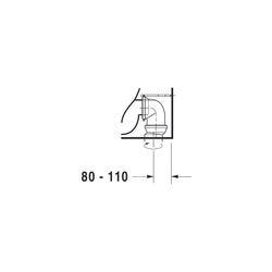 Duravit Darling New Stand WC 570x360x400mm, Weiß Hochglanz, Back to wall, 4,5l, Tie... DURAVIT-2139090000 4021534606199 (Abb. 1)