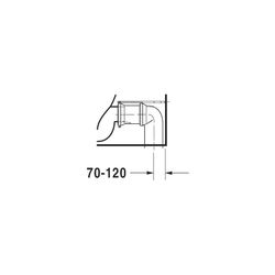 Duravit DuraStyle Stand WC für Kombination 705x370x420mm, Weiß Hochglanz, 4,5l, Tie... DURAVIT-2156090000 4021534854569 (Abb. 1)