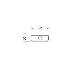 Duravit Serviceschlüssel für Urinal Dry... DURAVIT-1003440000 4021534848155 (Abb. 1)