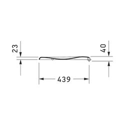 Duravit WC-Sitz, Oval, Weiß Hochglanz 453x46x374mm, mit Absenkautomatik, Edelstahl-... DURAVIT-0064290000 4021534007262 (Abb. 1)