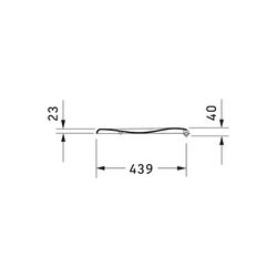 Duravit WC-Sitz, Oval, Weiß Hochglanz 453x46x374mm, mit Absenkautomatik, Edelstahl-... DURAVIT-0064290000 4021534007262 (Abb. 1)