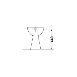 Duravit Design Classics Stand WC 505x360x490mm, Weiß Hochglanz, 6l, Flachspüler, ge... DURAVIT-0212010000 4021534066849 (Abb. 1)