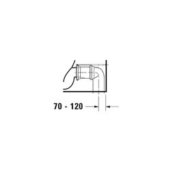Duravit Starck 1 Stand WC für Kombination 640x415x385mm, Weiß Hochglanz, 4,5l, Tief... DURAVIT-0233090064 4021534713323 (Abb. 1)