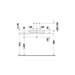 Duravit Design Classics Aufsatzbecken 580x415mm Weiß Hochglanz, ohne HLB/Überlauf, ... DURAVIT-0317580000 4021534310263 (Abb. 1)