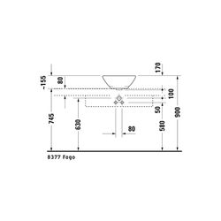 Duravit Design Classics Aufsatzbecken 420mm, Weiß Hochglanz, rund, ohne HLB, mit Üb... DURAVIT-0325420000 4021534075353 (Abb. 1)