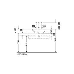 Duravit Design Classics Aufsatzbecken 495mm, Weiß Hochglanz, WonderGliss, Oval, oh... DURAVIT-03355000001 4021534333590 (Abb. 1)