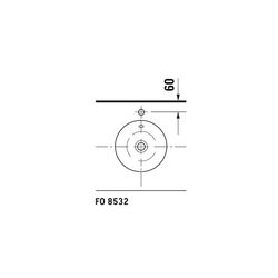 Duravit Starck 1 Aufsatzbecken 330mm, Weiß Hochglanz, WonderGliss, rund, ohne HLB,... DURAVIT-04083300001 4021534183911 (Abb. 1)