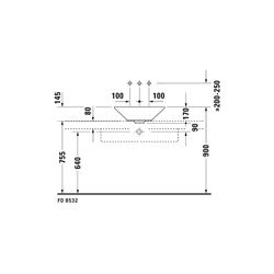 Duravit Starck 1 Aufsatzbecken 530mm, Weiß Hochglanz, WonderGliss, Konisch, ohne H... DURAVIT-04085300001 4021534183935 (Abb. 1)