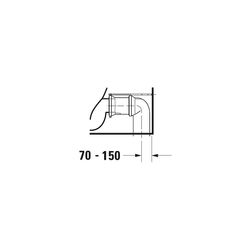 Duravit Starck 3 Stand WC für Kombination 735x435x435mm, Weiß Hochglanz, 6l, Tiefsp... DURAVIT-2104090000 4021534346842 (Abb. 1)