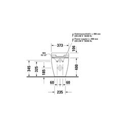 Duravit SensoWash Slim Dusch-WC 539x373mm, Weiß, Absenkautomatik, Fernbedienun... DURAVIT-611000002304300 4053424688756 (Abb. 1)
